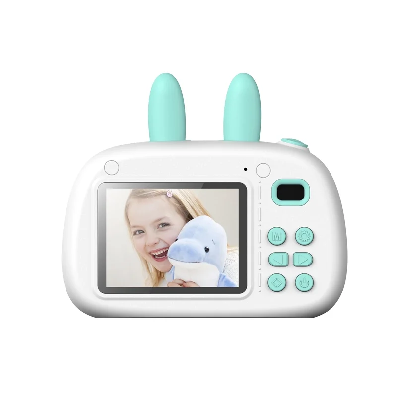 2.4 LCD Screen Cartoon Kids Rechargeable Digital Photo Video Instant Camera Smart Toy Camera Digital Kids Camera