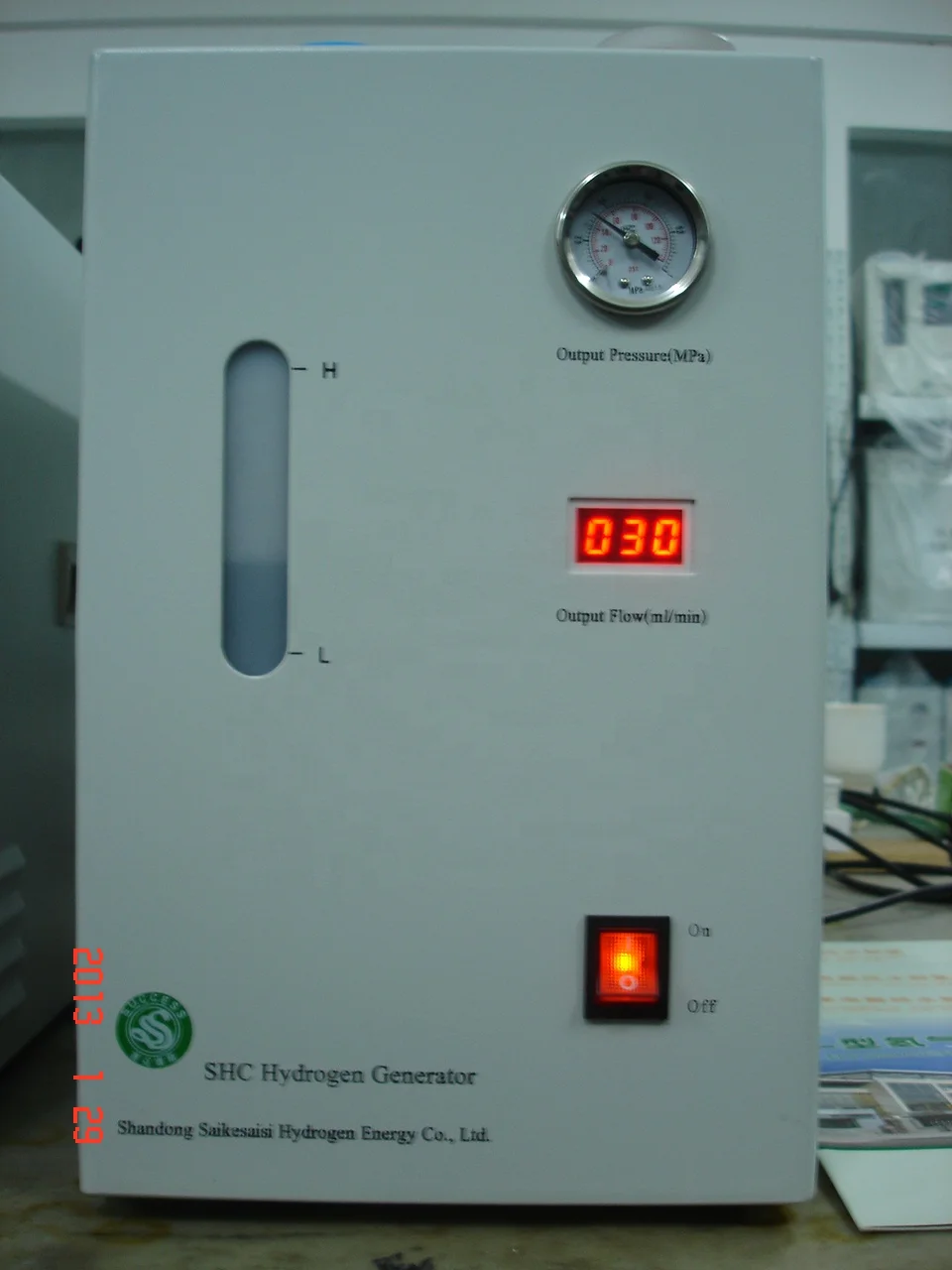 500ml/min SHC Series  gas production machine alkaline water electrolysis hydrogen generator