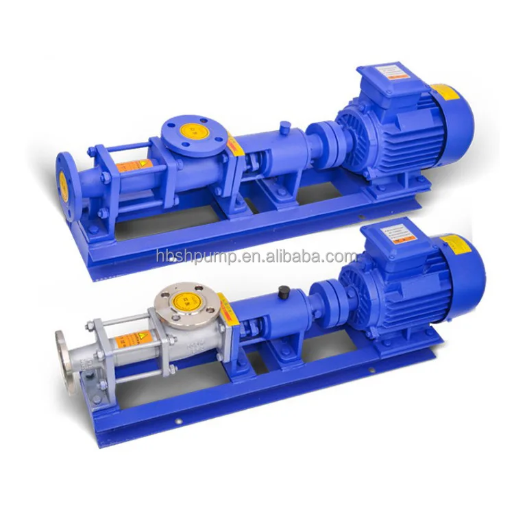 High Quality High Viscosity Sanitary Single Screw Pump Stainless Steel SS316L Pump Casting