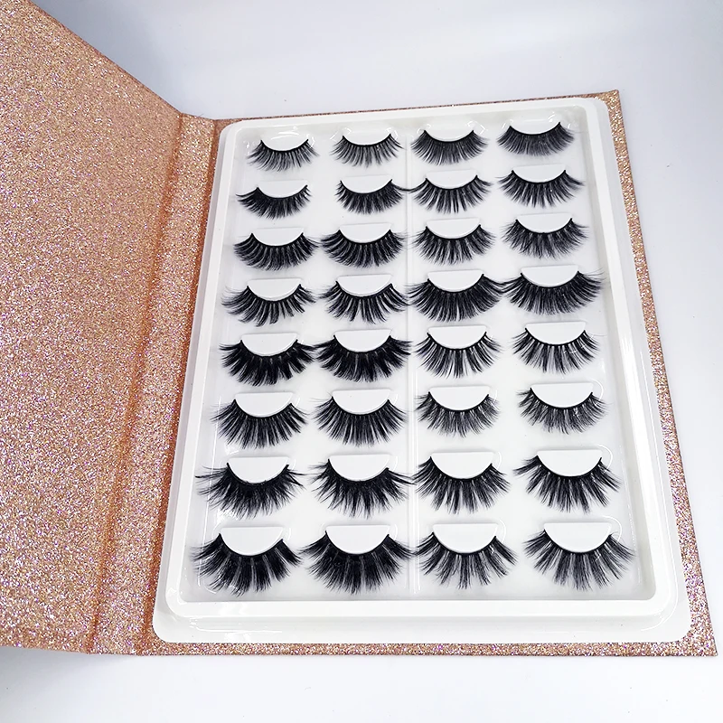 
Fluffy Wholesale Silk False Eyelash Comfortable Synthetic False Eyelashes 3d Silk Lashes 