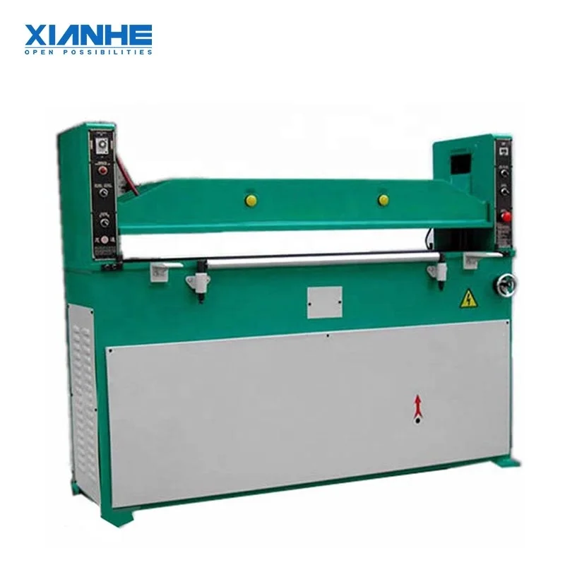 Hydraulic double-column plate die cutting machine for flip flop making