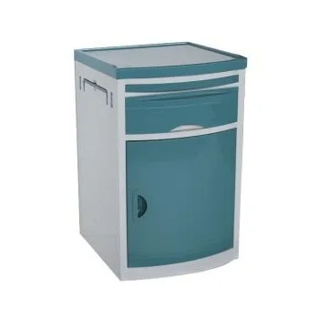 Medical Furniture Plastic ABS Movable Bedside table Hospital