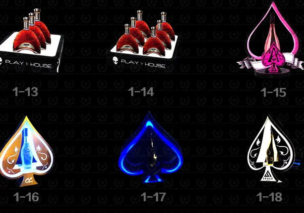 3 bottles Rack Display Wine Liquor Acrylic louisa Wall Standing one third Bottle Presenters 13 led bottle glorifier wine holder