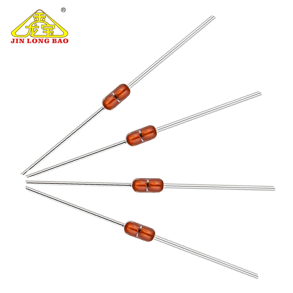 Jinlongbao factory direct sale custom mf58 bead glass encapsulated thermistors ntc 100k for 3d printer