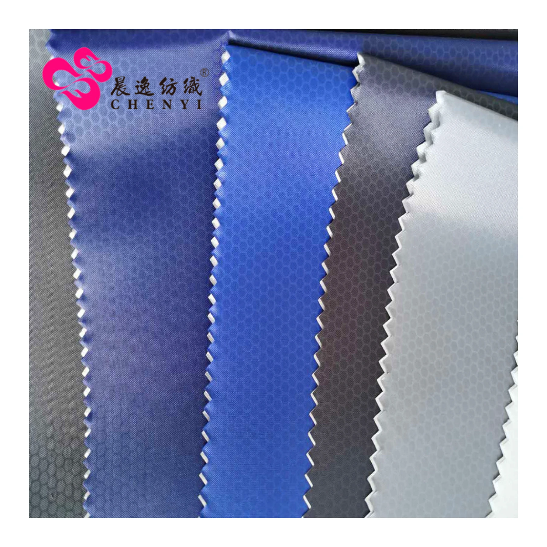 100% полиэфирная ткань с тиснением из полиэстера и тафты