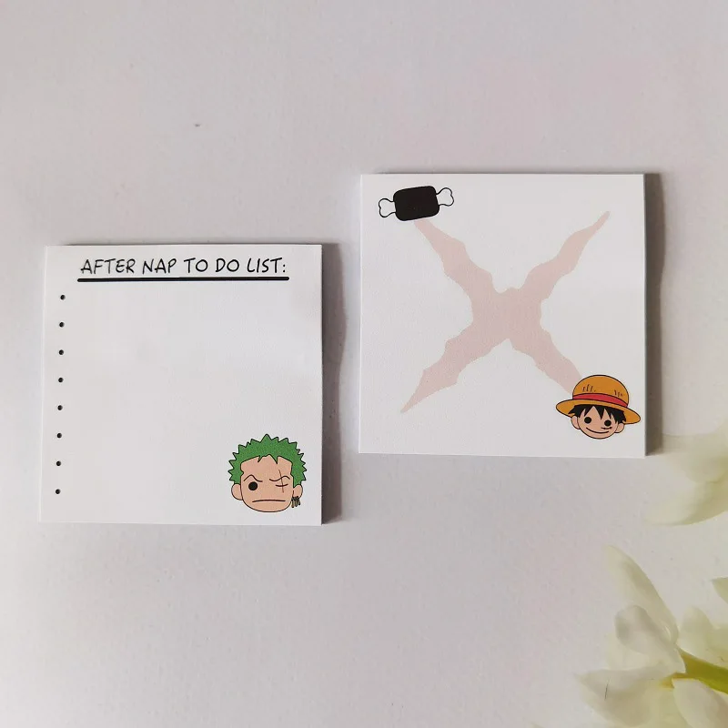 Manufacturer Custom Memo Pad Printing Notepad Cartoon logo 7.5*7.5 cm Sticky