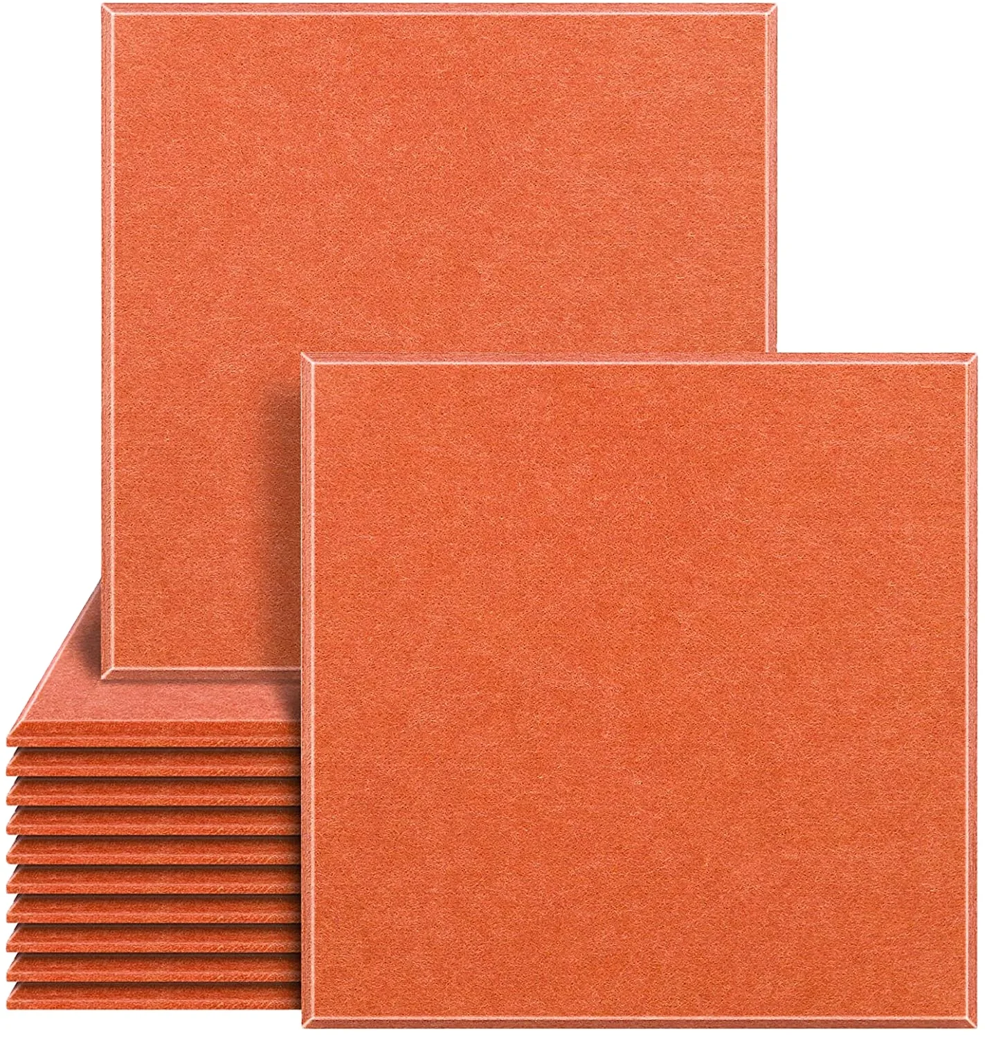 Anika Ready To Ship Flat Polyester Fiber Sound Proof Colorful Acoustic Panel PET Fire Retardant Acoustic Board For Studio