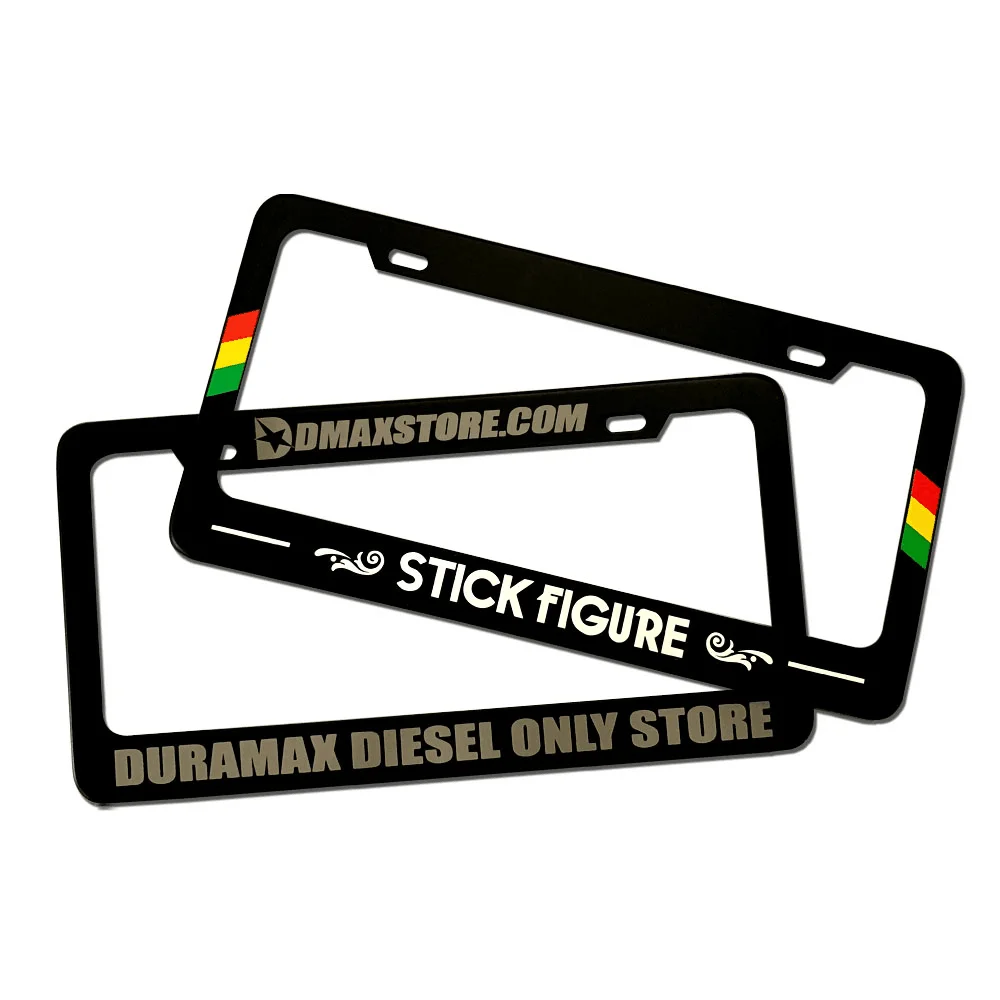 2 post base plate car lift license plate frame custom license plate frame Wholesale for Car Decoration