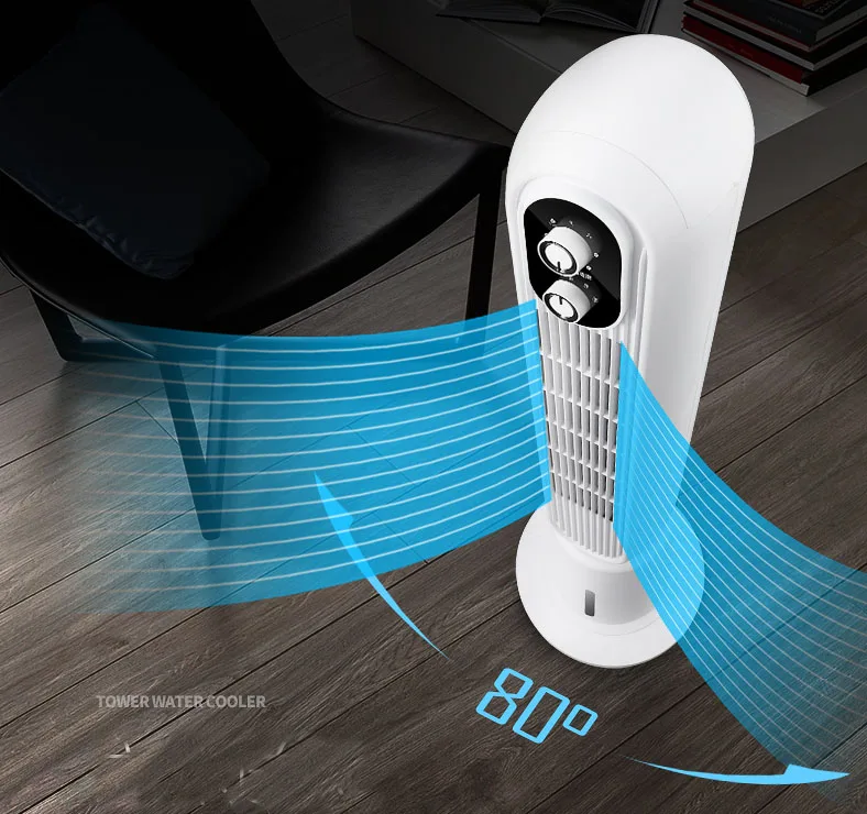 
New Hot Sale Living Room Low Noise Stand Tower Fan 