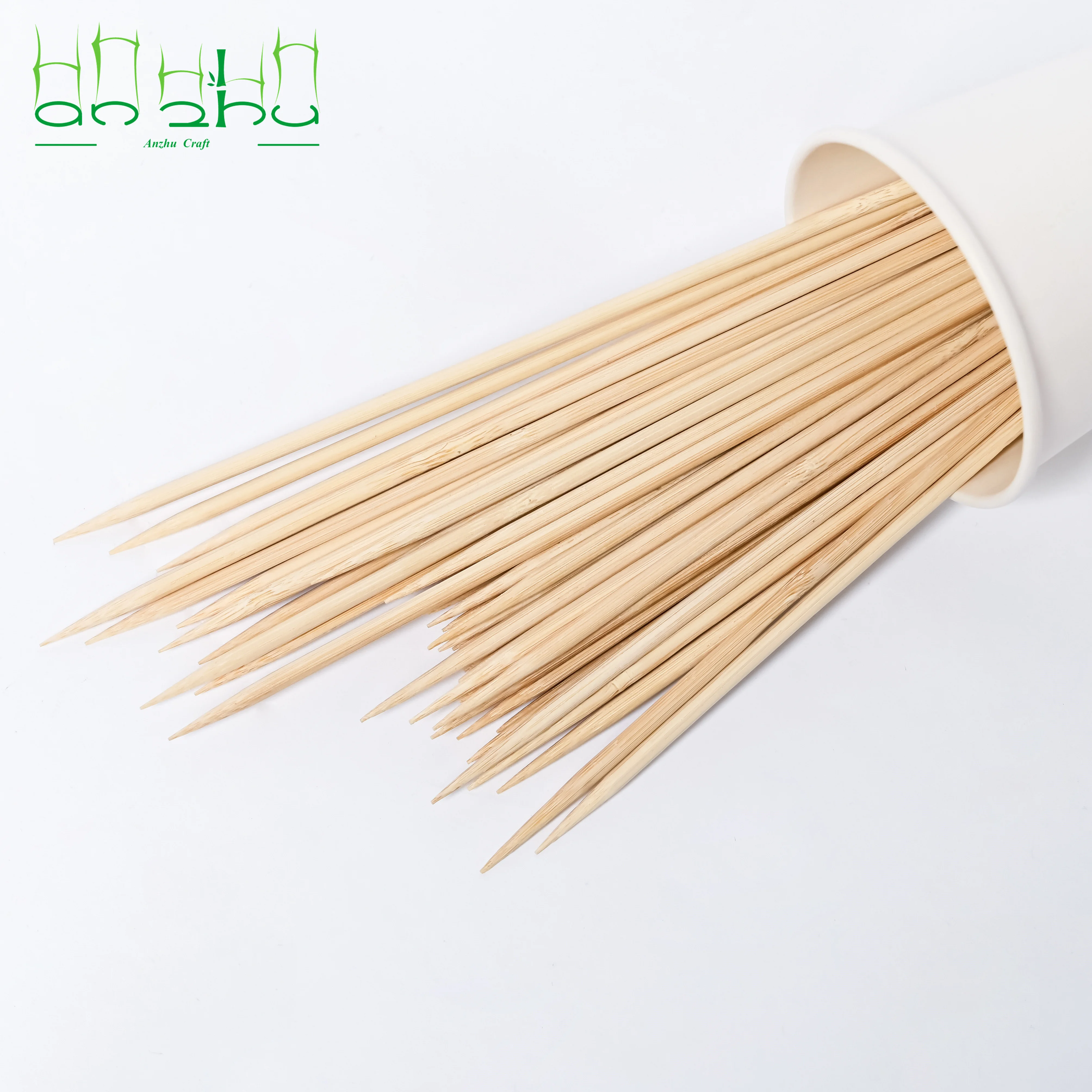 Comfy Package bamboo skewers for grilling, kebabs, fruits, appetizers and cocktails