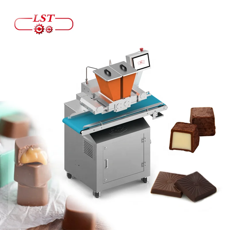 2024 LST mini one shot chocolate depositor for center filled chocolate bars