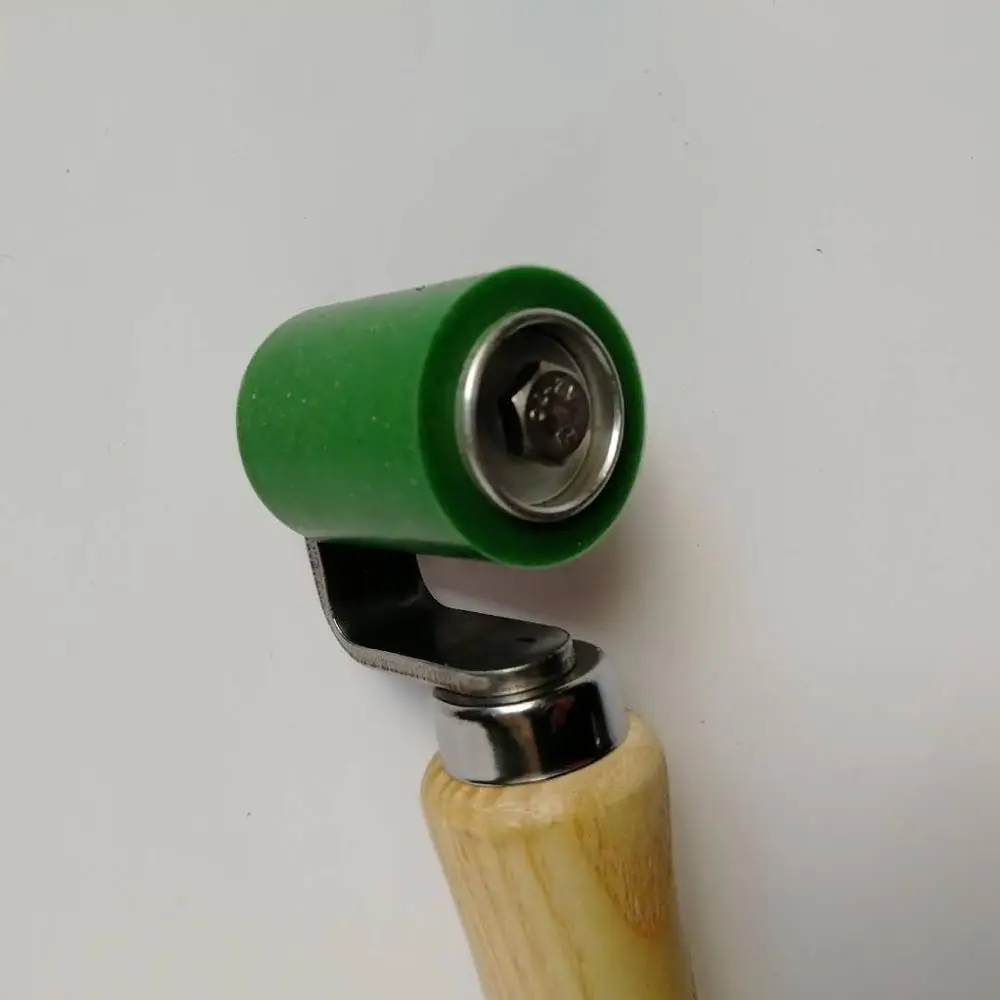 PVC Waterproof Welding Tool Hand Roller 40mm Silicone High Temperature Resistant Seam Hand Pressure Roller Roofing