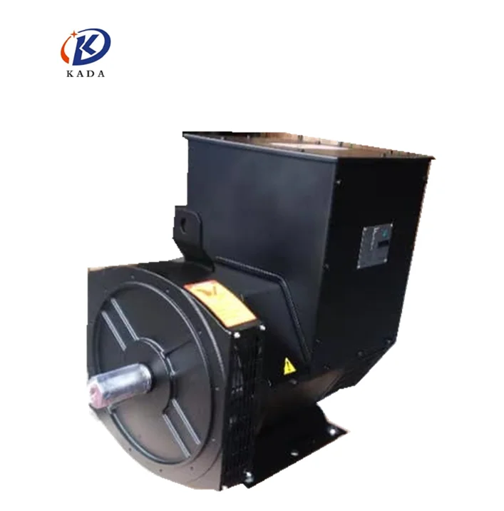 Kada 15kw 240v 4 poles 50hz 1500rpm brushless alternator with pulley