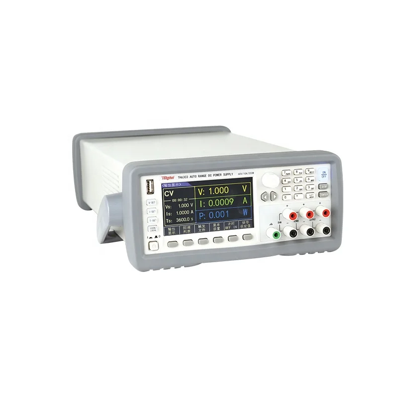 TH6301 Linear Programmable DC Power Supply Wide Range High Power 20V/30A/200W Power Source