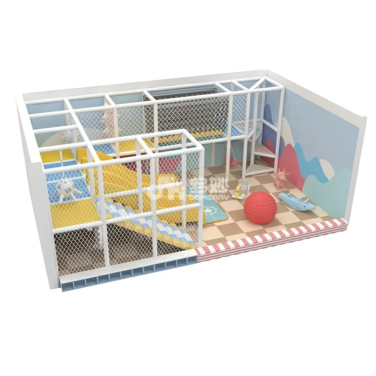 Kindergarten and Daycare Mini Size Soft Playground Equipment Indoor Play Area with Kids Slide Infantil Parque for Children