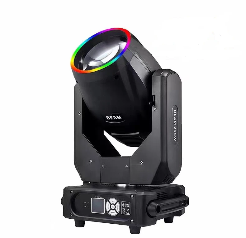 295W Beam Moving Head Light With Hola Ring DMX Stage Lighting Projector For DJ Disco Party Concert Professional Stage Light