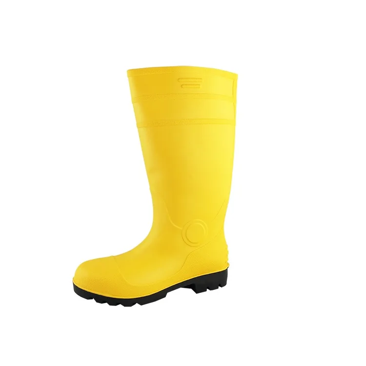 KINGUARD CE approved anti puncture steel toe industries construction rain boots custom wellies women men fishing boots