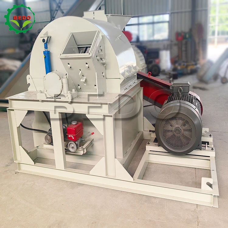 Diesel Engine Disk Wood Chipper Crusher Machine