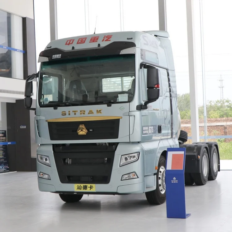 Высококачественная б/у Euro 6 Sinotruk Sitrak 6*4 головка грузовика мощный двигатель прямые продажи с завода тягач грузовик