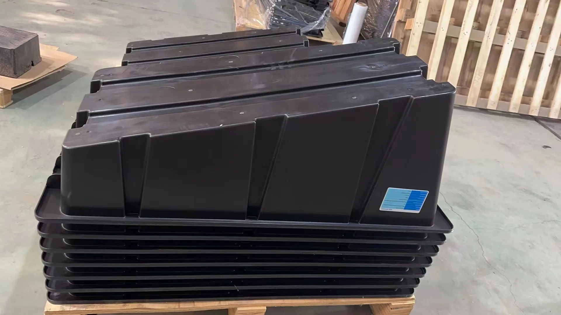 Easy Installation Ground Solar Bracket HDPE Ballast Flat Roof Mount Solar Panel Roof Ballast Mounting