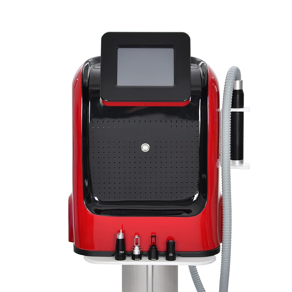 Hot Sale picosecond laser machine nd yag laser tattoo remover skin whitening remove freckles honeycomb 755nm