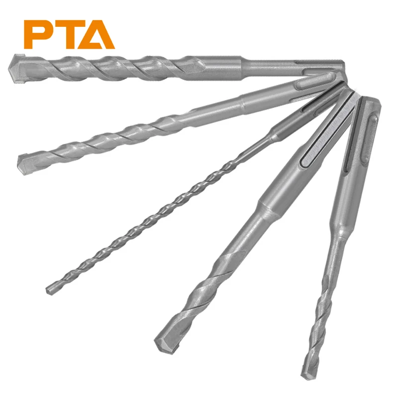 SDS Plus Rotary Hammer Drill Bit single Tip U flute Tungsten Carbide Tip Drill Bit