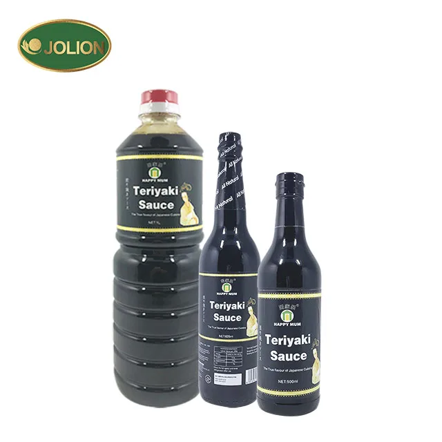 JOLION оптом BRC Halal Haccp органический черный Shoyu японская приправа суши киккоман терияки соевый соус де soja