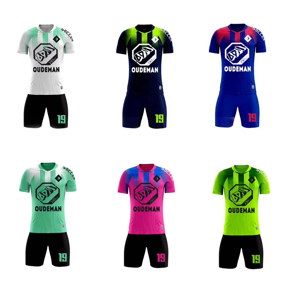 uniforms football soccer jersey set soccer jersey custom blue and white soccer uniforms