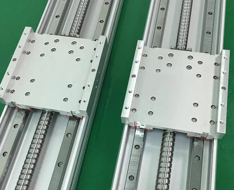 Electric screw slide rail drive slide table module KK Module ball screw slide table linear module Double optical axis