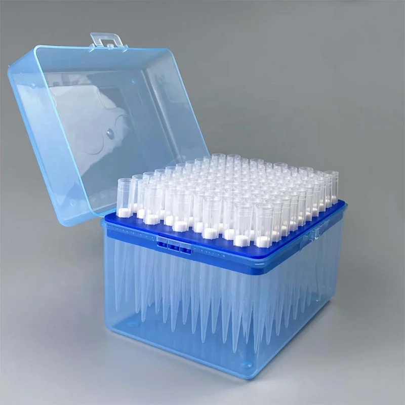 10ul 20ul 100ul 200ul Disposable Sterile Universal Plastic Pipettor Tips
