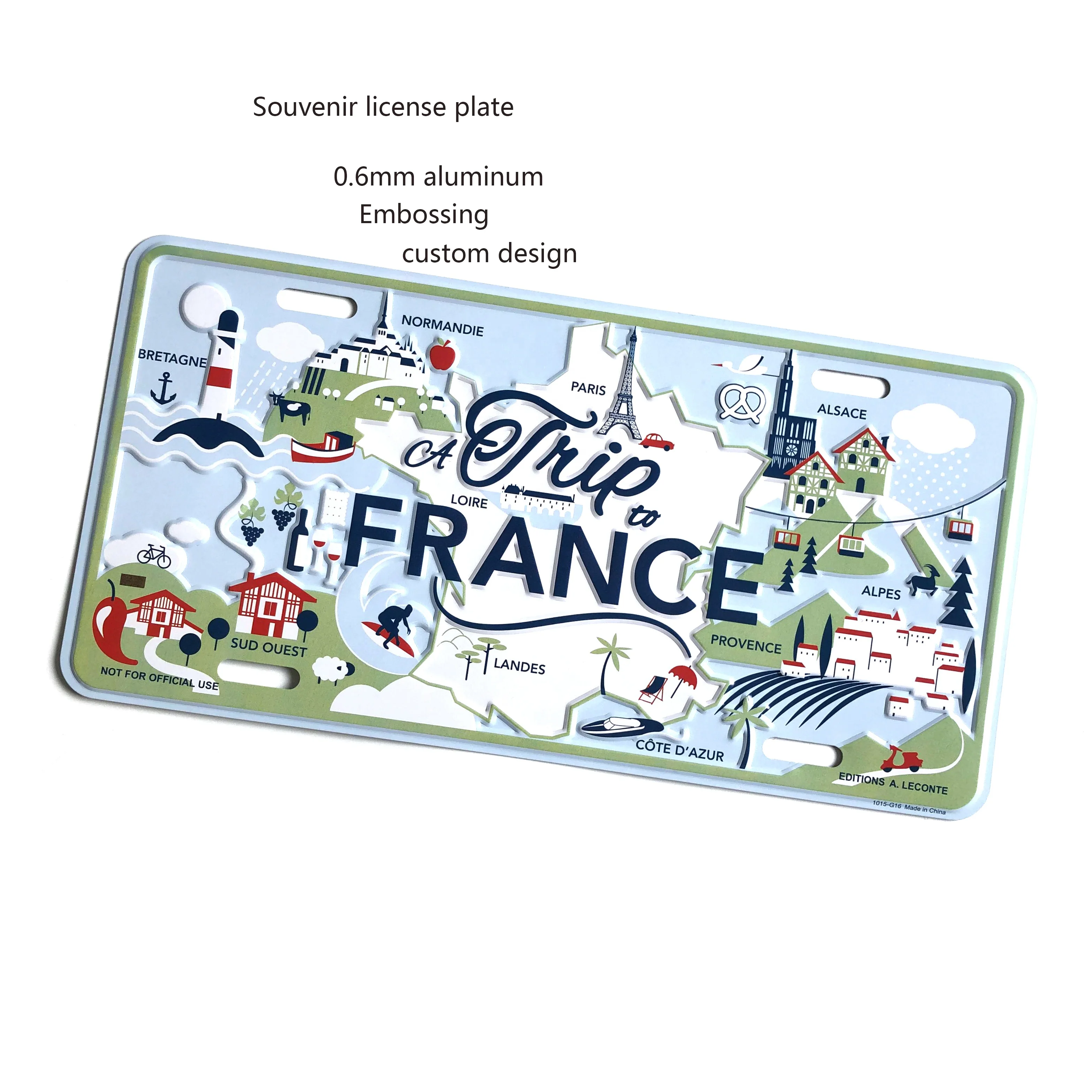 Custom Embossed Car License Plate Pattern Number Aluminum License Plate Decor Motorcycle Japanese License Plate