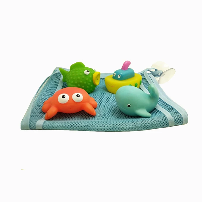 rubber animal baby bath toys set vinyl toy manufacturers fish crab boat bath toys for kids children
