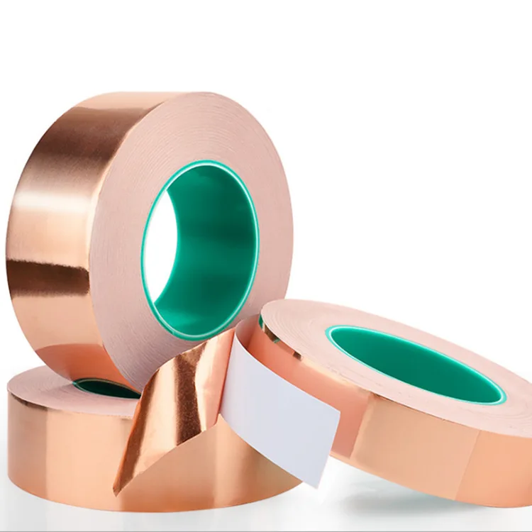 single or double conductive copper Conductive Shielding Tape copper foil strip tape