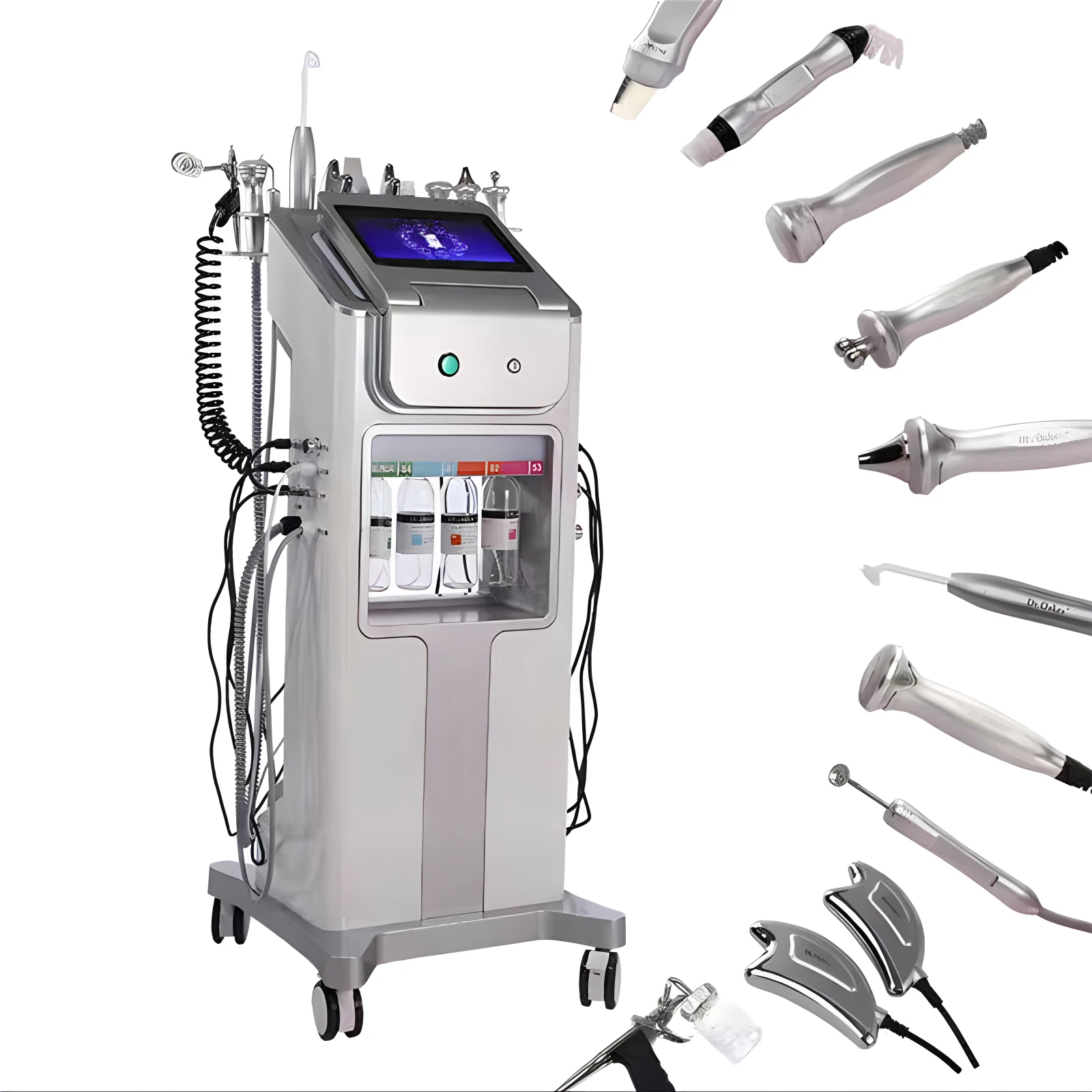 Beauty Salon Equipment Skin Wrinkle Remove Hydro Oxygen 10 In 1 Diamond Dermabrasion Jet Peel Machine Hydro Care Facial Machine