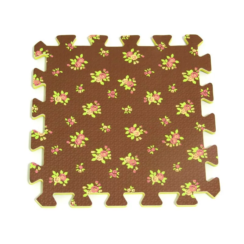 Household heat transfer printing Eva  Exercise Puzzle Interlocking Foam Floor Mats