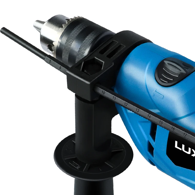 LUXTER Industrial Impact Drill Kit  750W Power Wood Steel Diamond Drill Machine 13mm Electric Hammer Drill Combo Kit