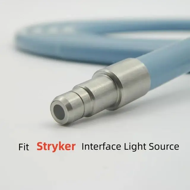 4mm 2.5Meter Storz Wolf Olympus Stryker Medical Equipment Right Angle Design High Transmittance Light Optic Fiber