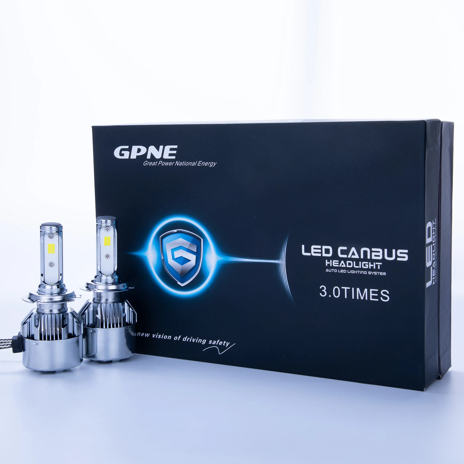  Светодиодная лампа GPNE C8 H7 ультраяркая для фар ближнего и дальнего