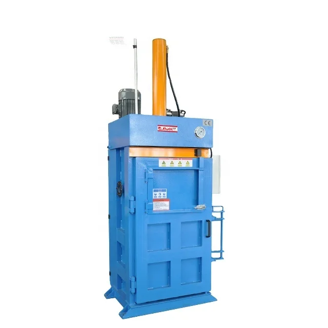 Vertical Waste Paper Baler Carton Press Small Size Hydraulic Press for sale