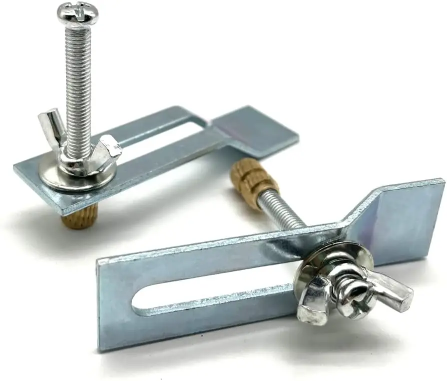 Undermount Sink Clips Kitchen Bathroom Under Counter Ceramic Washbasin Clamps Bracket