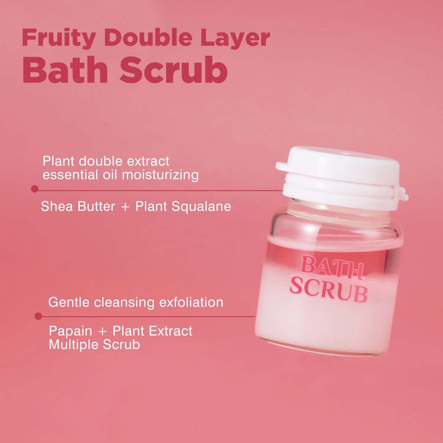 OEM ODM Exfoliating Bath Scrub Set Gift Shea Butter Rose Deep Cleansing Diy Sugar Bath Scrub Shower Gel Body Wash