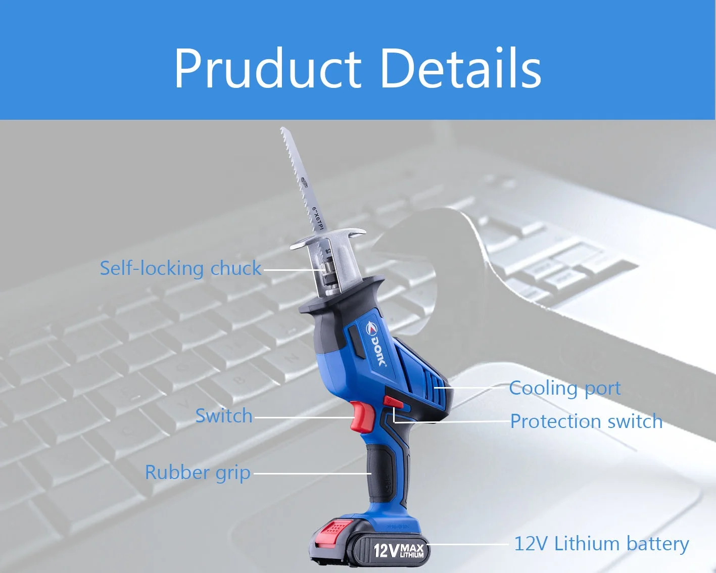 
Professional Electric Drill Reciprocating Saw 