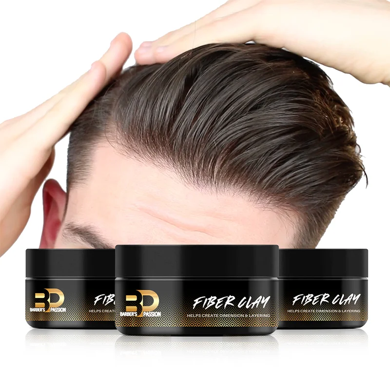 CPNP/MSDS/COA/GMPC парабен без натуральной отделки лучшая матовая глина для волос частная этикетка мужчин