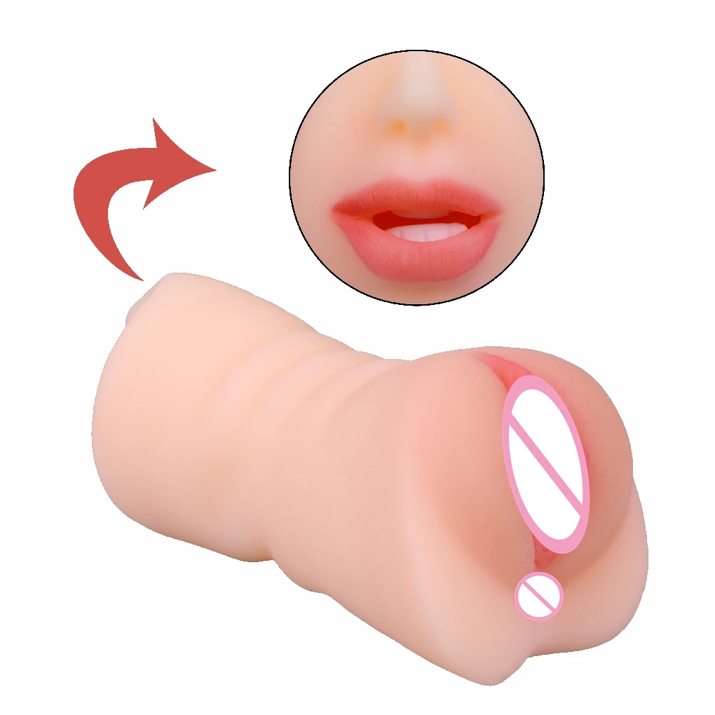 2022 sey pussy sex toys rubber vagina male oral male masturbation toys realistic sex toys for men masturbating