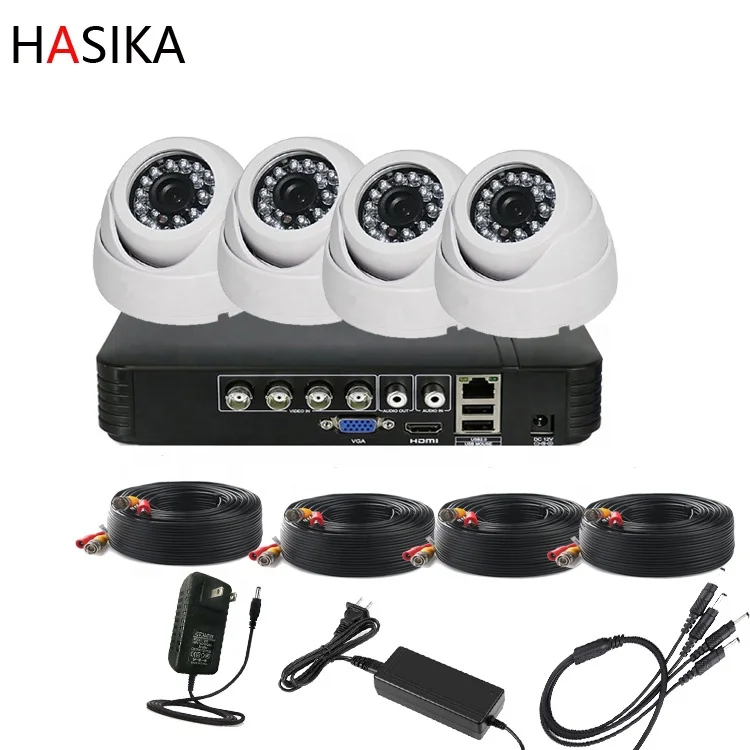 1080N CCTV DVR 4CH AHD водонепроницаемая система видеонаблюдения системы видеонаблюдения Kit