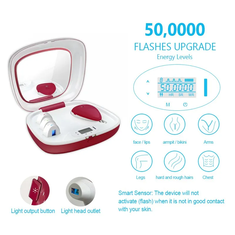 Hair Removal At Home Use Hair Removal Device Ipl Hair Removal Device beauty Portable IPL Machine Painless Body Permanent IPL