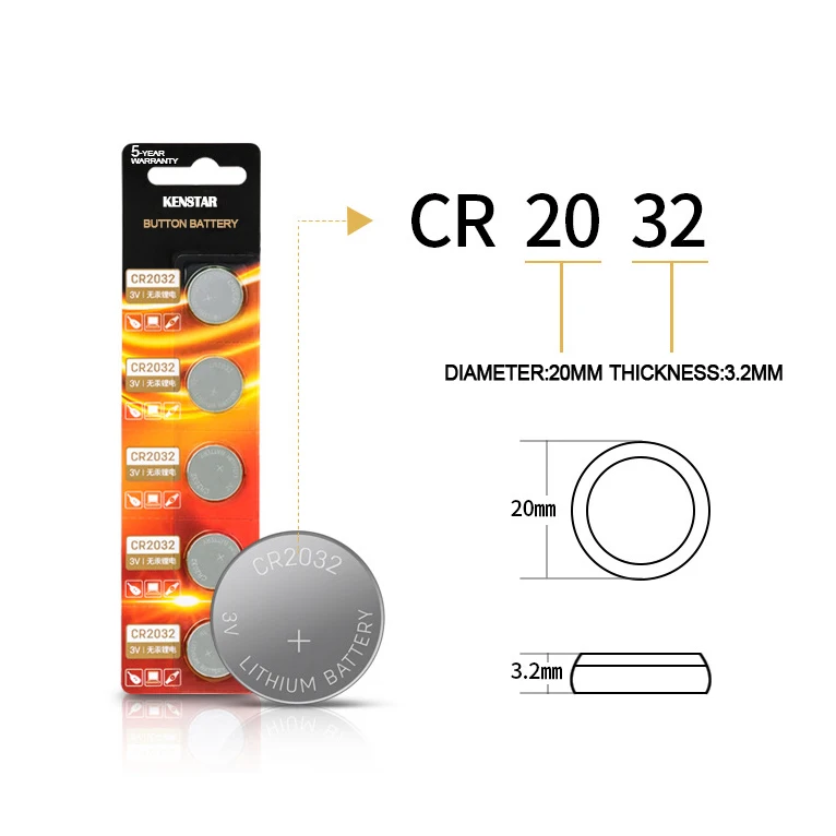 wholesaler Manufacture High best 3v cr 2032  Lithium Button Cell Battery