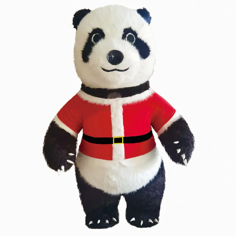 Funtoys CE  Certified Inflatable Christmas Panda Polar Bear Mascot Mascot Costume For Party