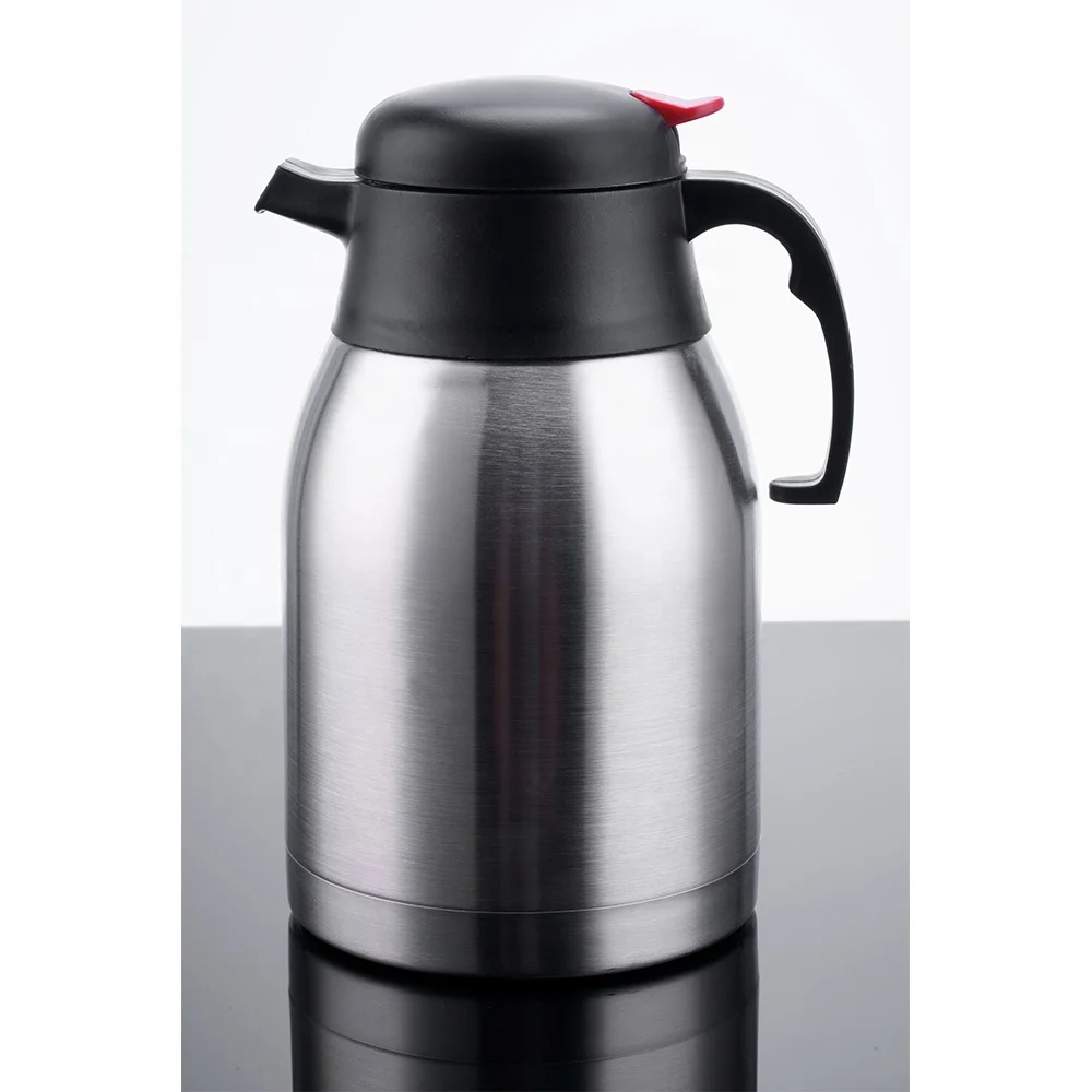 1.0L/1000ML Double-Walled Vacuum Carafe Pot Coffee Maker Jug with Thermos Feature