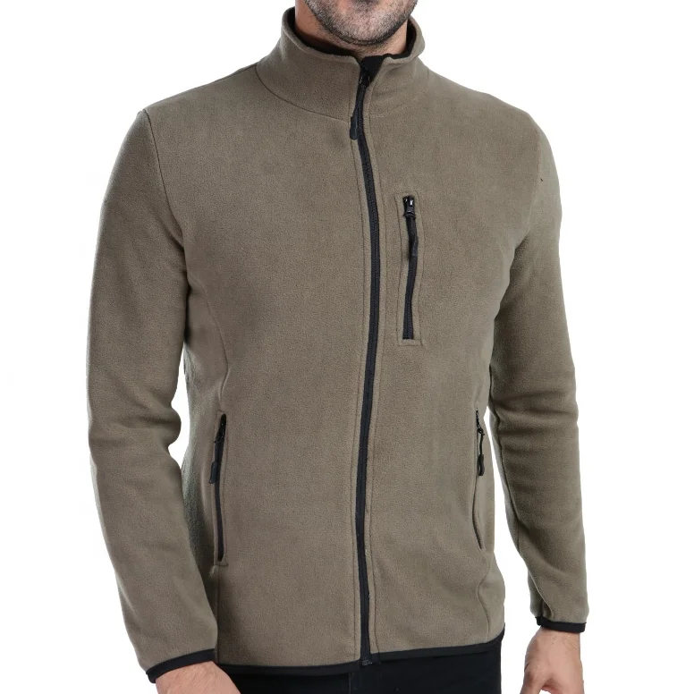 
wholesale mens clothing outdoor fleece jacket customize logo venture polar fleece Jackets 